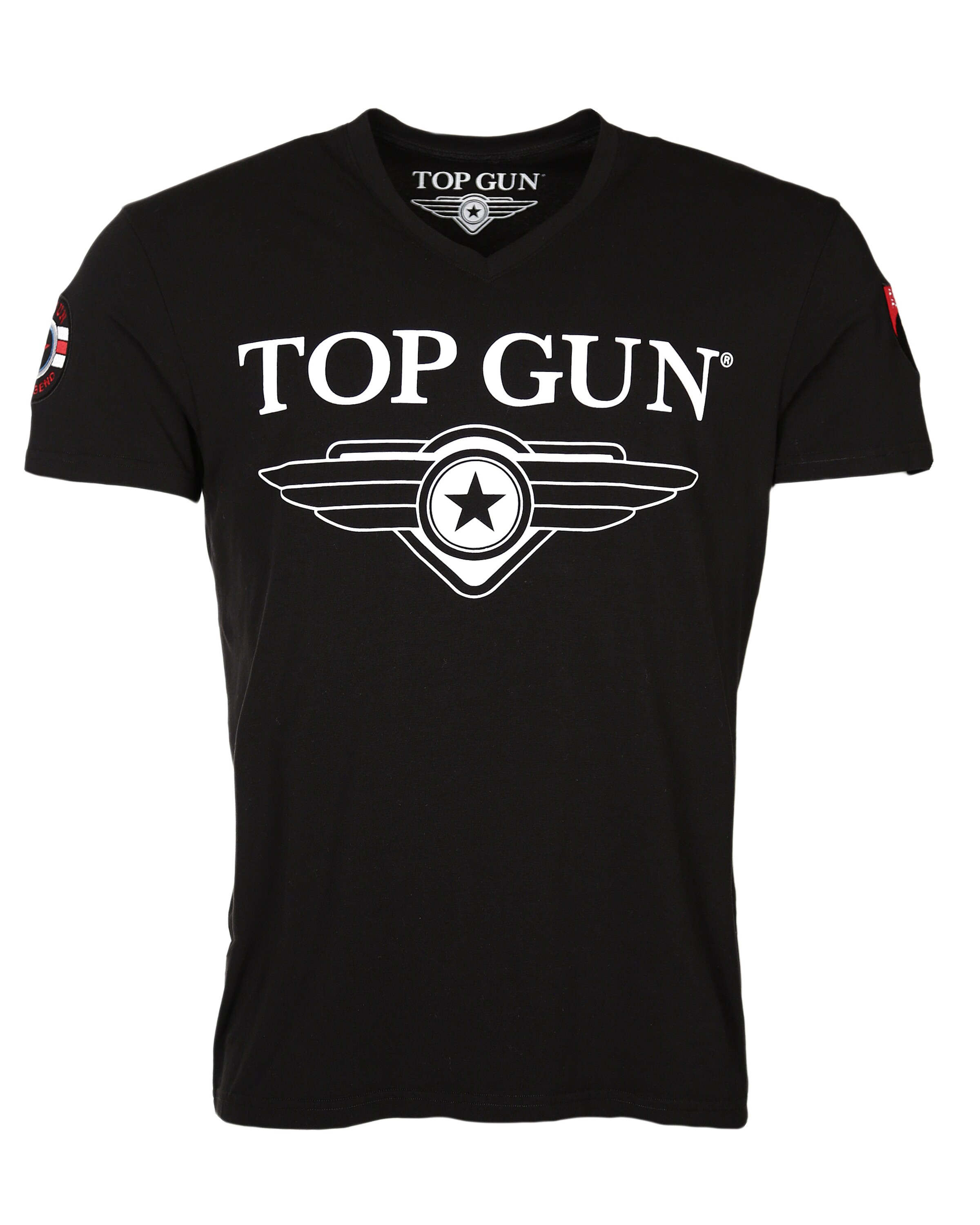 TOP GUN Shirt 'Hyper' in Black: front