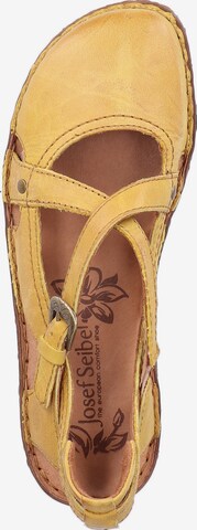 JOSEF SEIBEL Sandals 'Rosalie 13' in Yellow