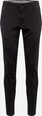 Dockers Skinny Hose 'SMART 360 FLEX ALPHA SKINNY' in Schwarz: predná strana