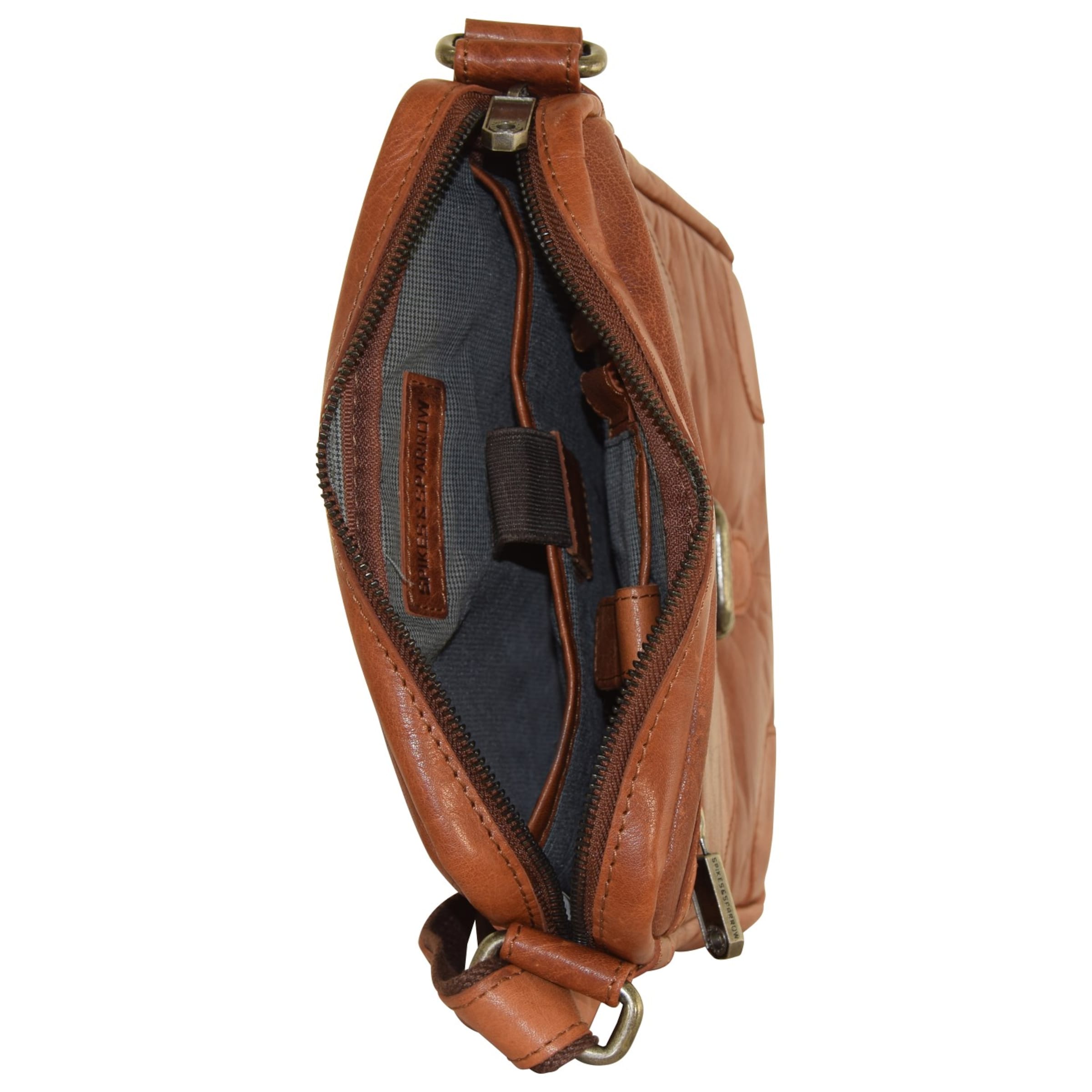 Spikes & Sparrow Umhängetasche in Braun