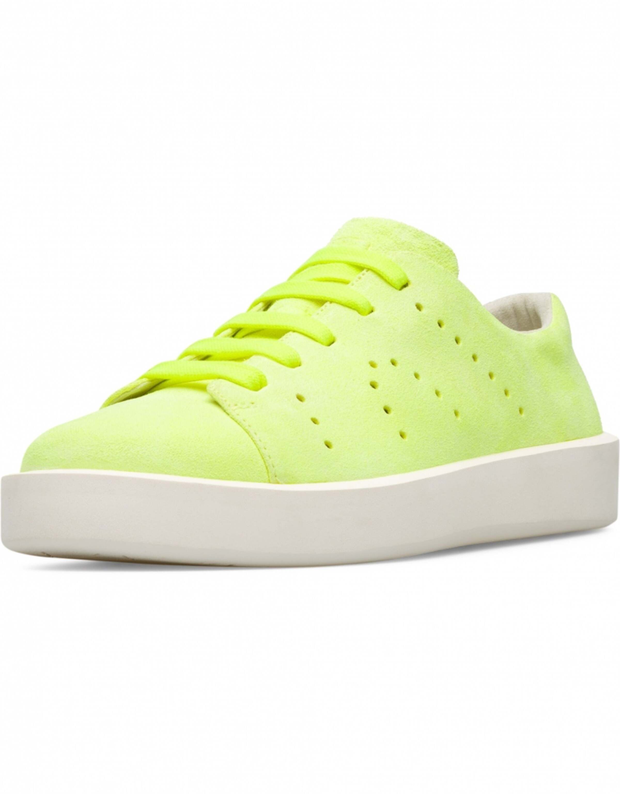 Sneaker bassa ' Courb ' di CAMPER in giallo: frontale