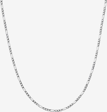 KUZZOI Halskette Basic Kette, Figaro in Silber: predná strana