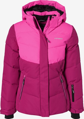 ICEPEAK Skijacke 'Lillie' in Pink: predná strana