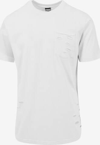 T-Shirt Urban Classics en blanc : devant