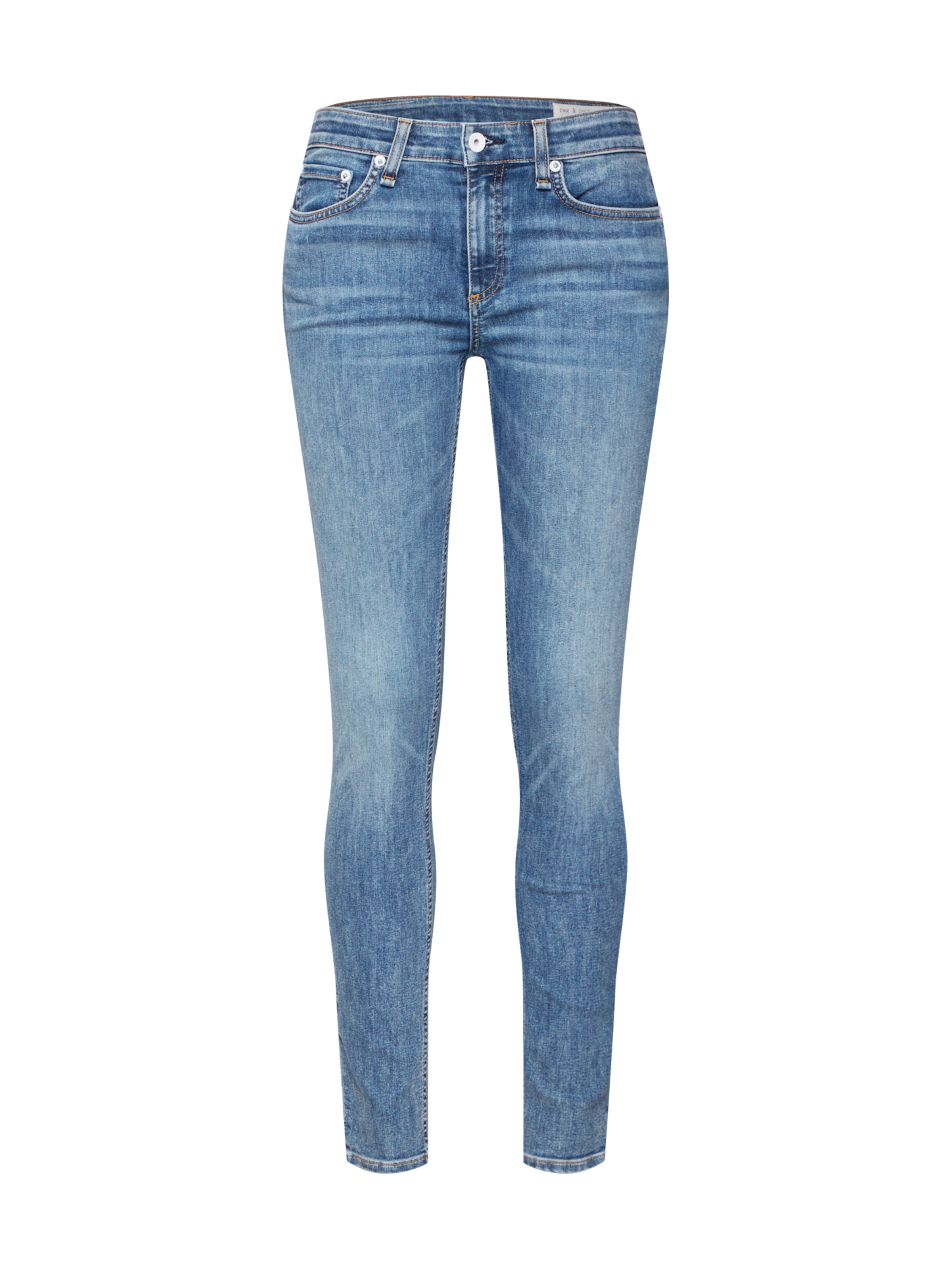 rag & bone - Jeans 'Cate' in de kleur Blauw denim