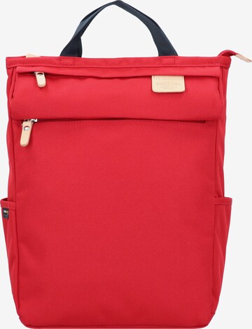 Harvest Label Backpack 'Kuju' in Red: front