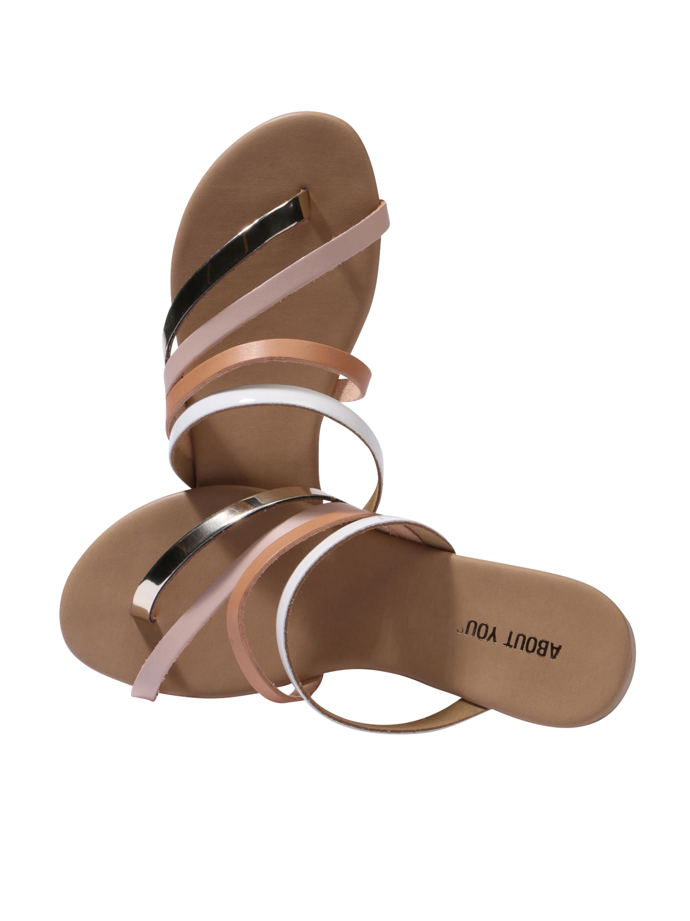 Infradito 'FLORENTINE' di ABOUT YOU in rosa: inferiore