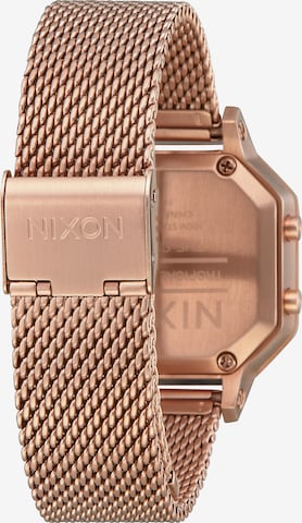Nixon Цифров часовник 'Siren Milanese' в злато