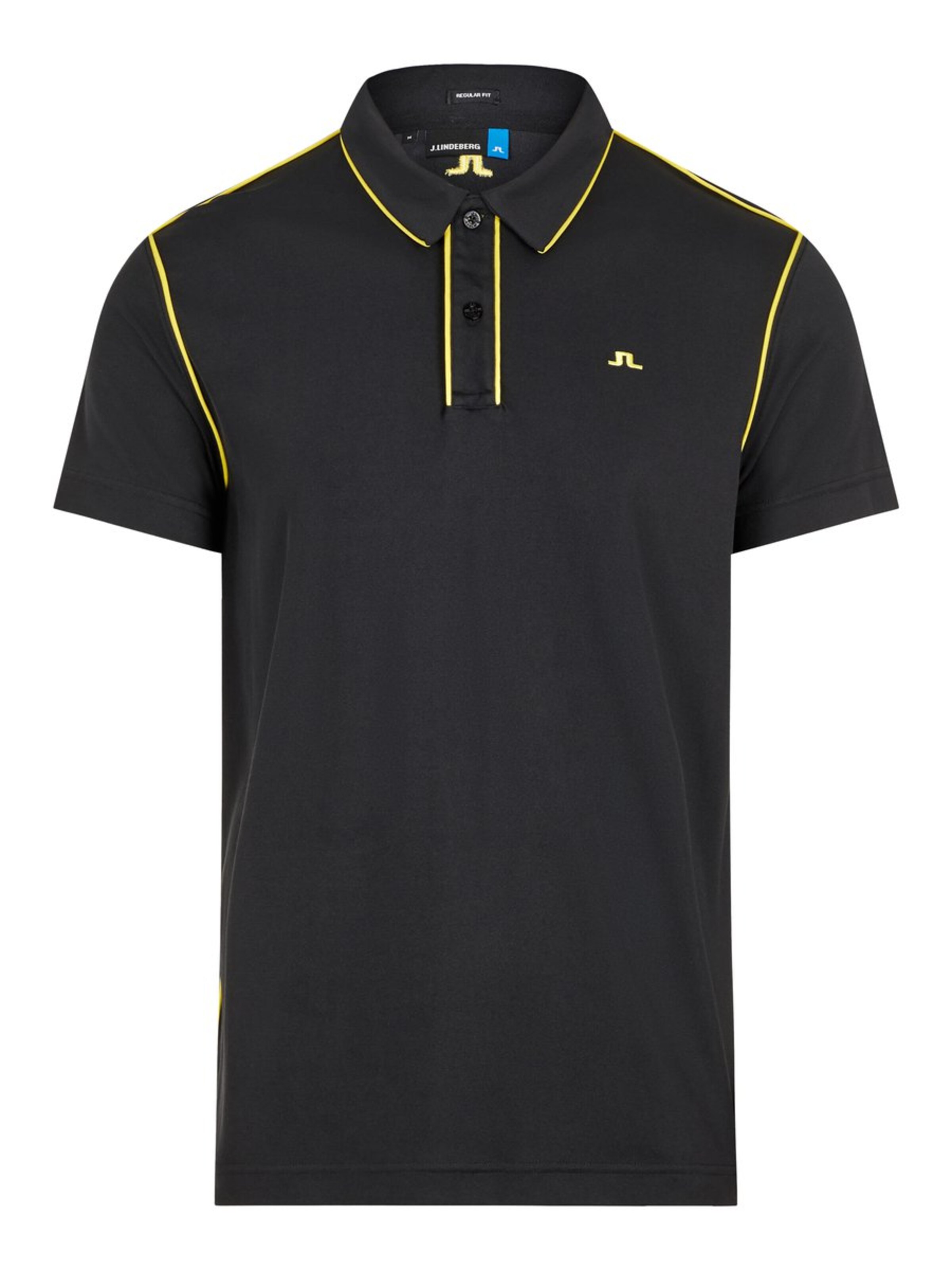 J.Lindeberg - Functioneel shirt 'Tomi' in de kleur Geel