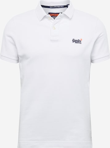 T-Shirt Superdry en blanc : devant