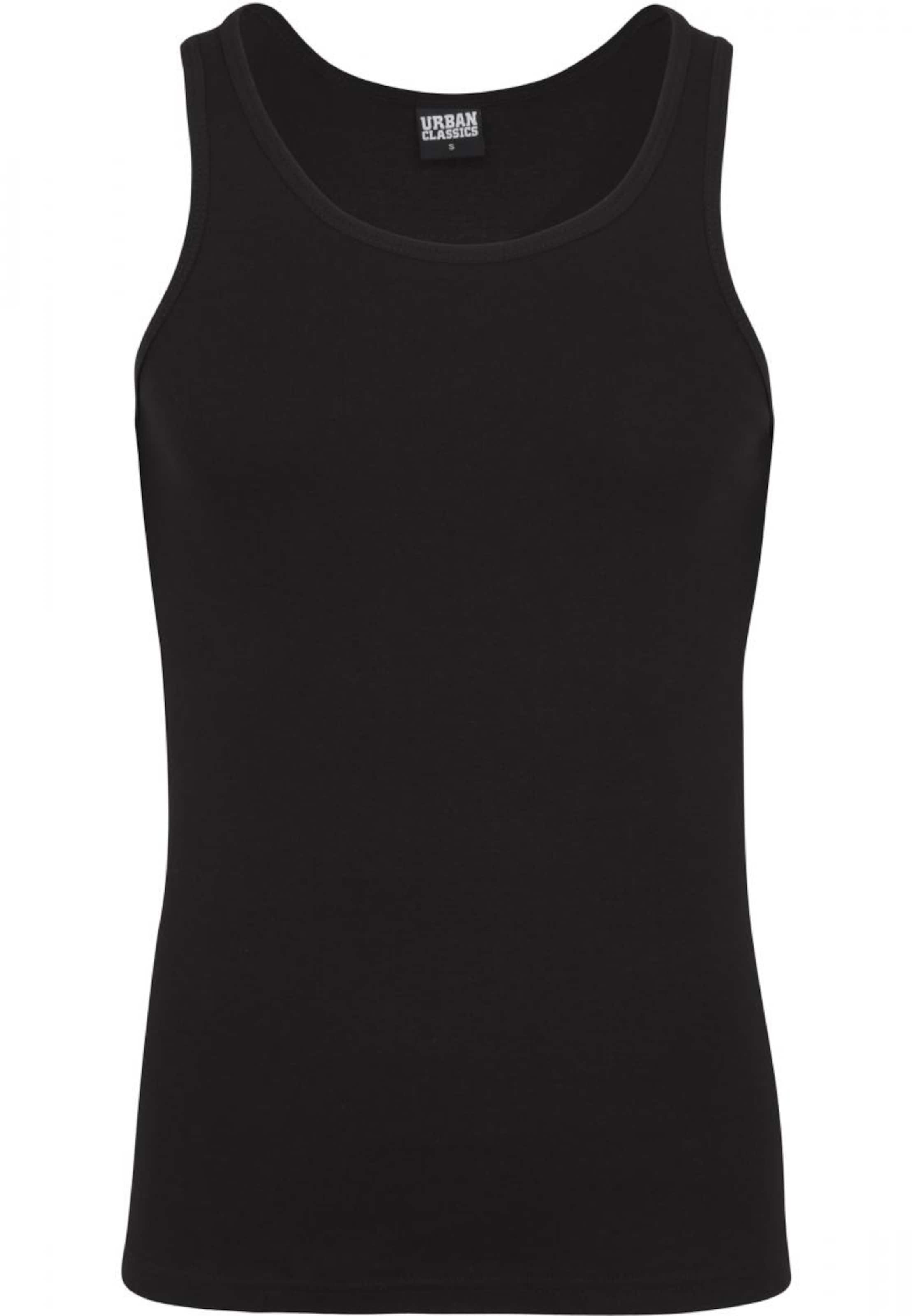 Maglietta intima di Urban Classics in nero: frontale