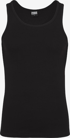 Urban Classics Undershirt in Black: front