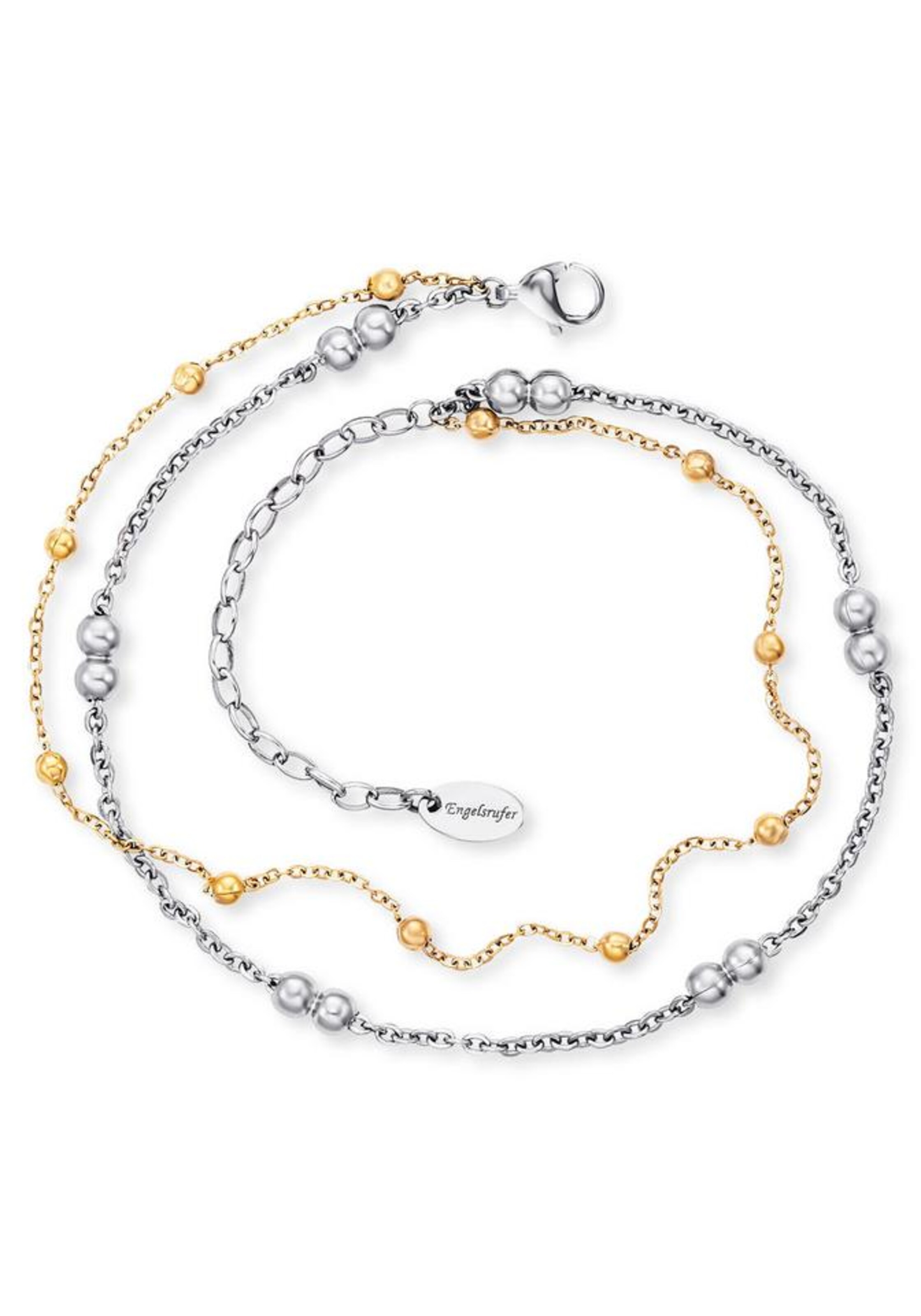 Engelsrufer Fußkette in Gold: Vorderseite