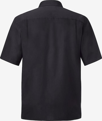 Jan Vanderstorm Comfort fit Button Up Shirt 'Meino' in Black