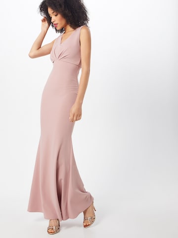 WAL G. Evening dress in Pink: front