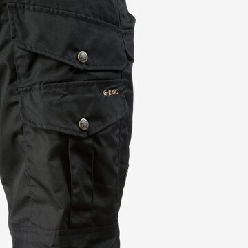 Fjällräven Regular Outdoorhose 'Barents Pro' in Schwarz