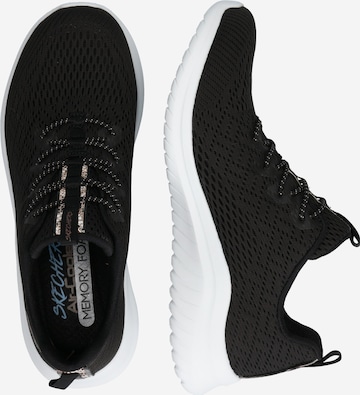 Slip on 'Ultra Flex 2.0 Lite Groove' SKECHERS en noir : sur le côté