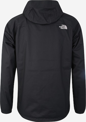 THE NORTH FACE Outdoor jacket 'Quest' in Black: back