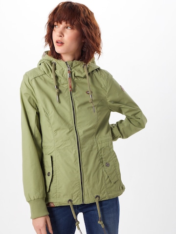 Ragwear Funkcionalna jakna 'Danka' | zelena barva: sprednja stran