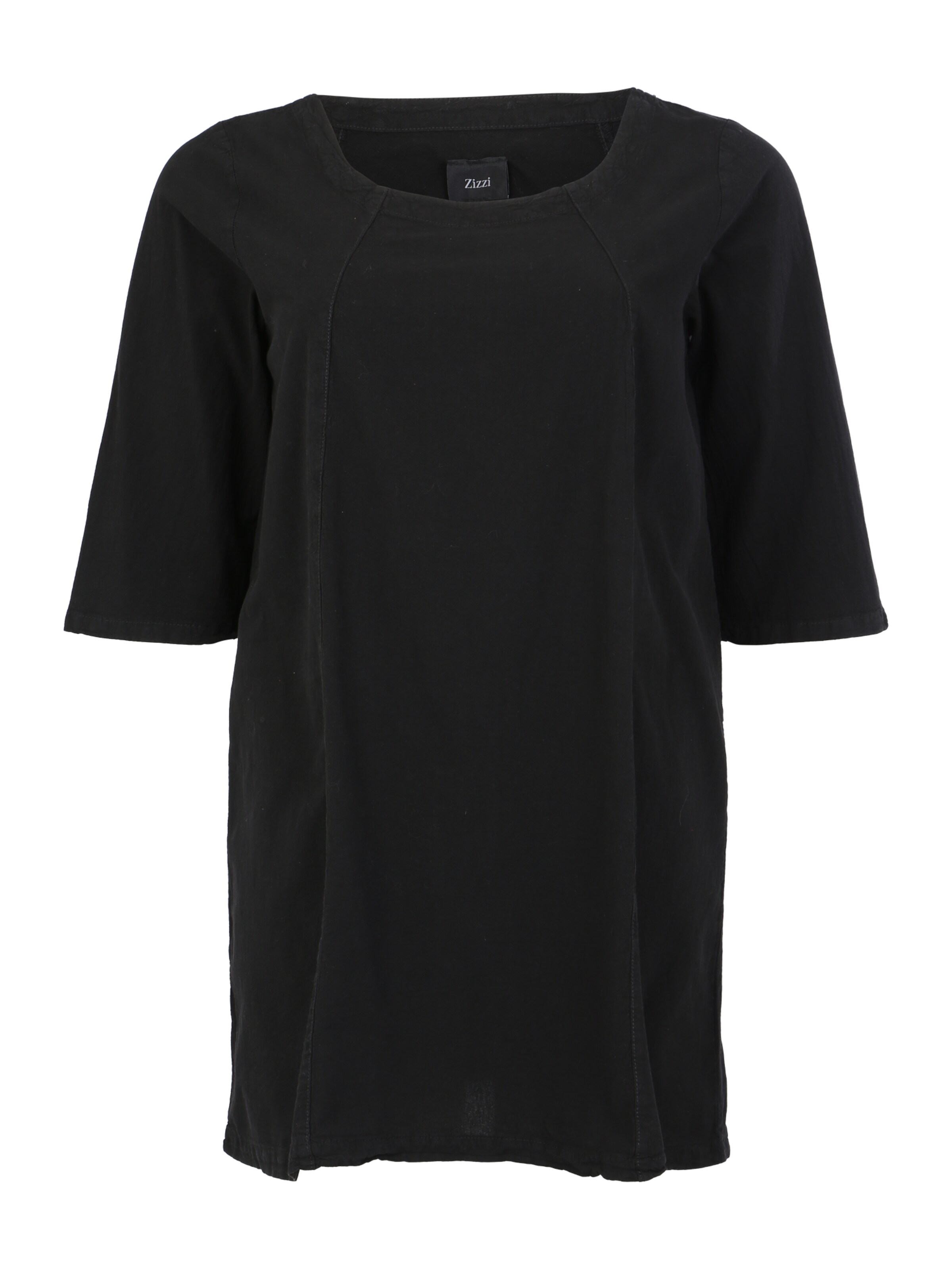 Zizzi - Blouse 'MARRAKESH' in de kleur Zwart