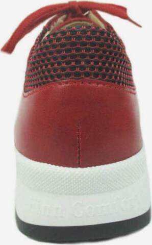 Finn Comfort Lace-Up Shoes in Red
