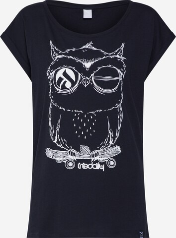 Iriedaily Shirt 'Skateowl 2' in Zwart: voorkant