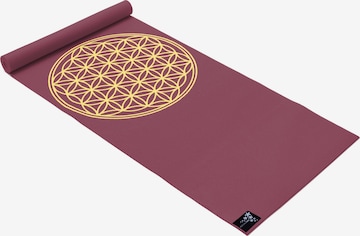 YOGISTAR.COM Yogamatte 'Basic Flower Of Life' in Rot: predná strana