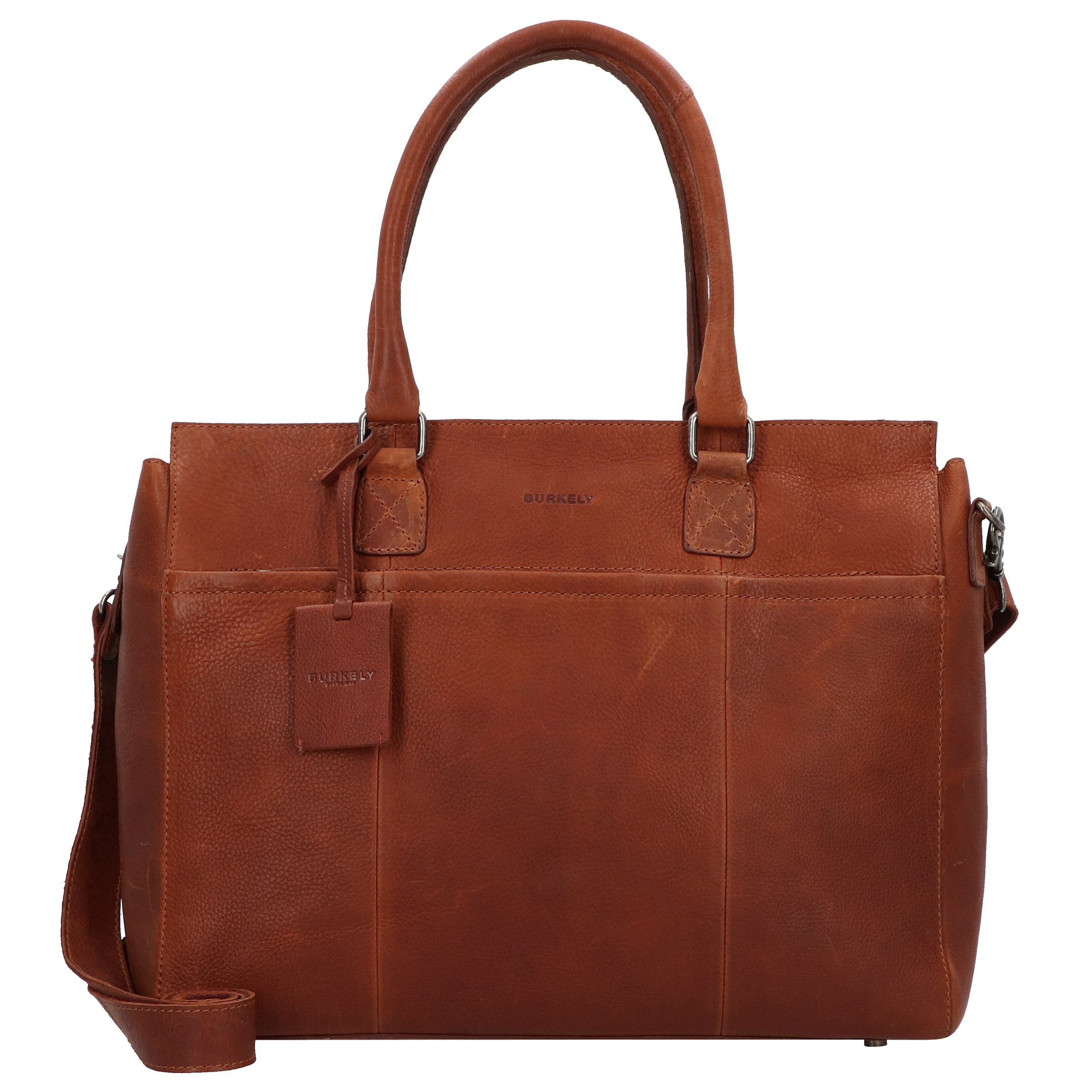 Burkely Document bag 'Antique Avery' in Brown: front