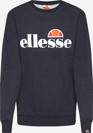 ELLESSE Sveter 'Agata' - tmavosivá / oranžová / červená / biela, Produkt