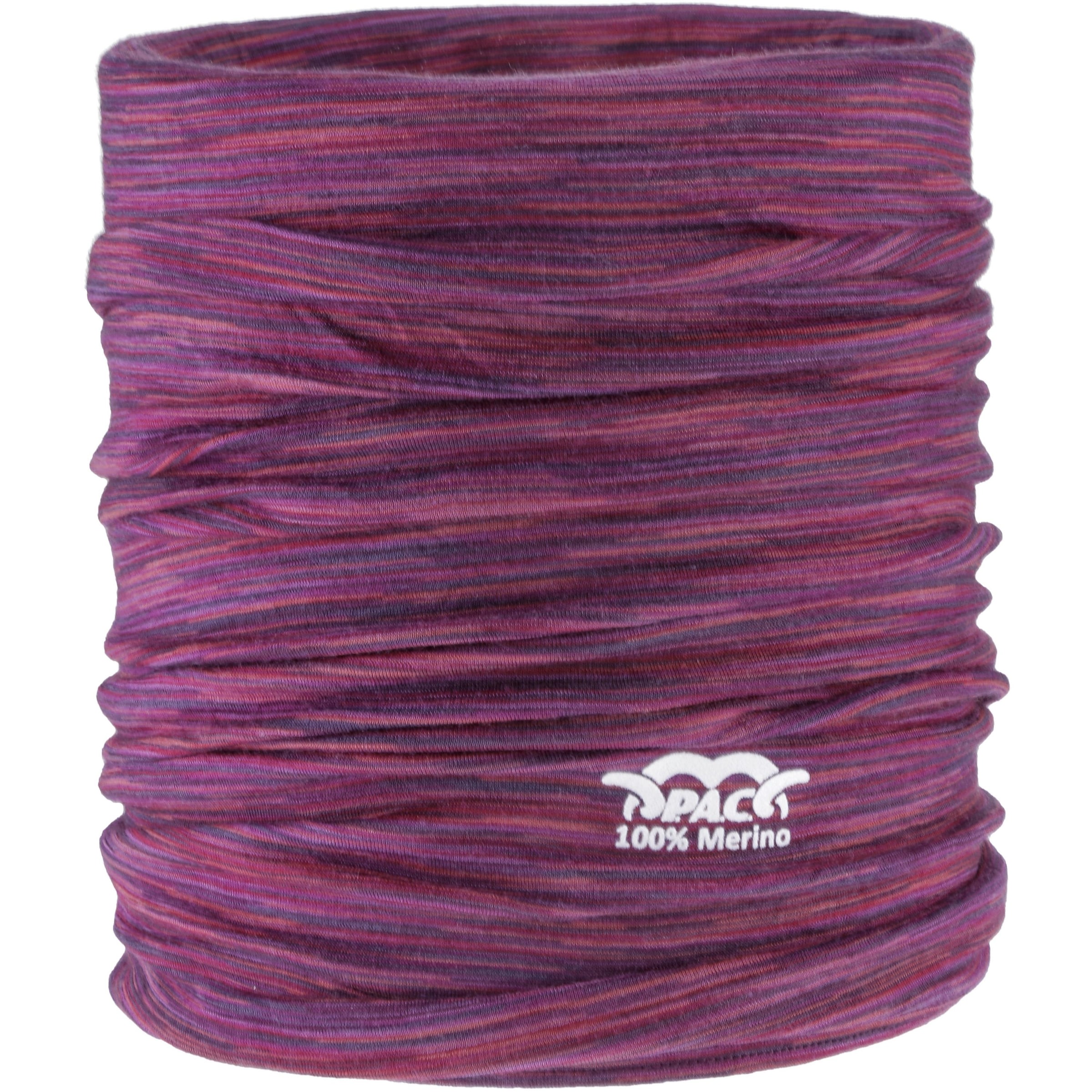 P.A.C. Sports Scarf in Purple: front
