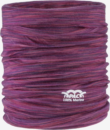 P.A.C. Sports Scarf in Purple: front