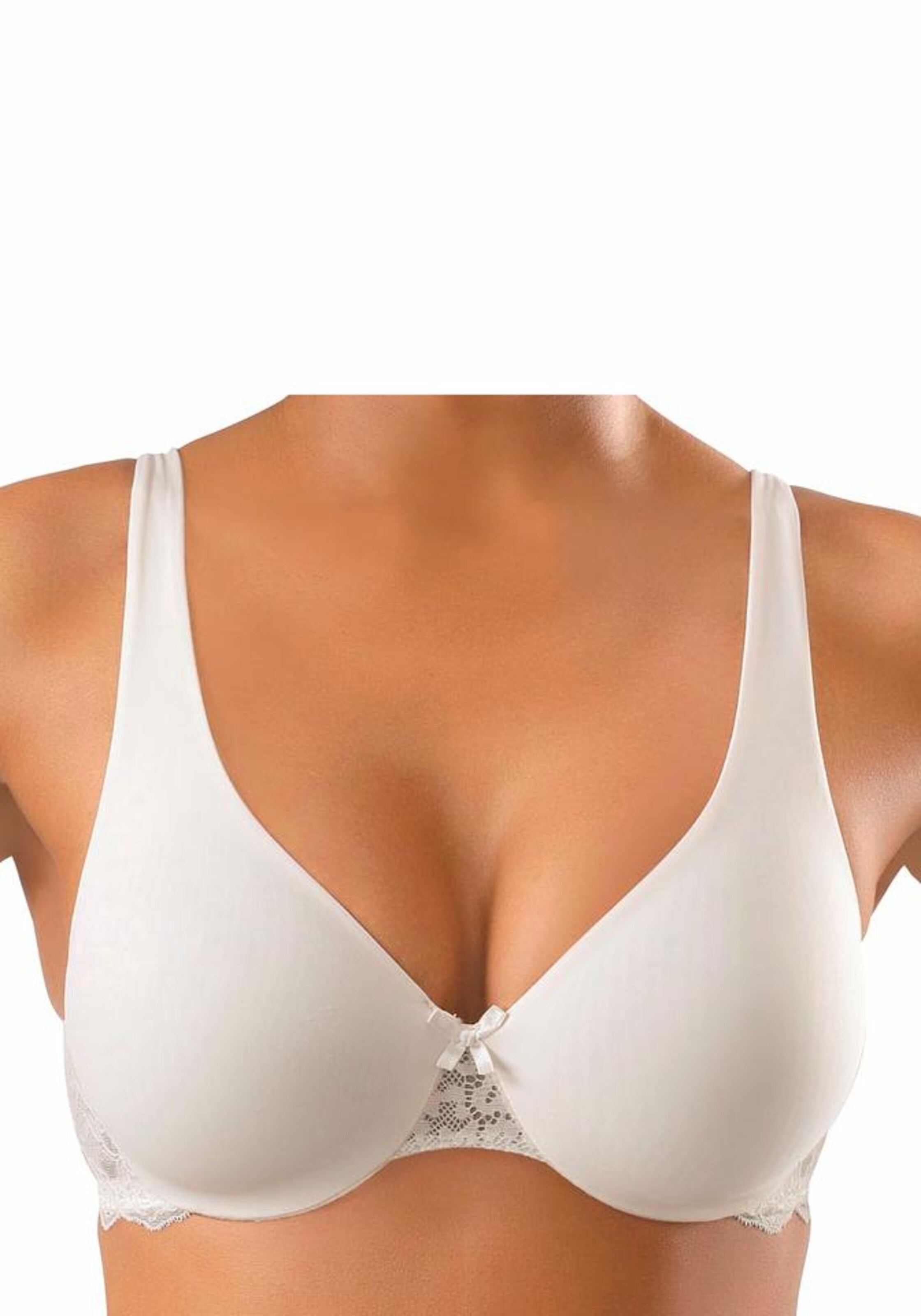 NUANCE T-shirt сутиен Сутиен в бежово: отпред