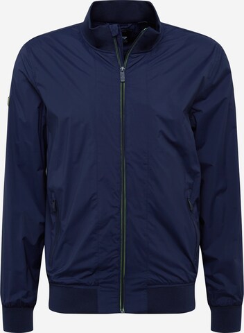 Superdry Prehodna jakna 'HARRINGTON' | modra barva: sprednja stran