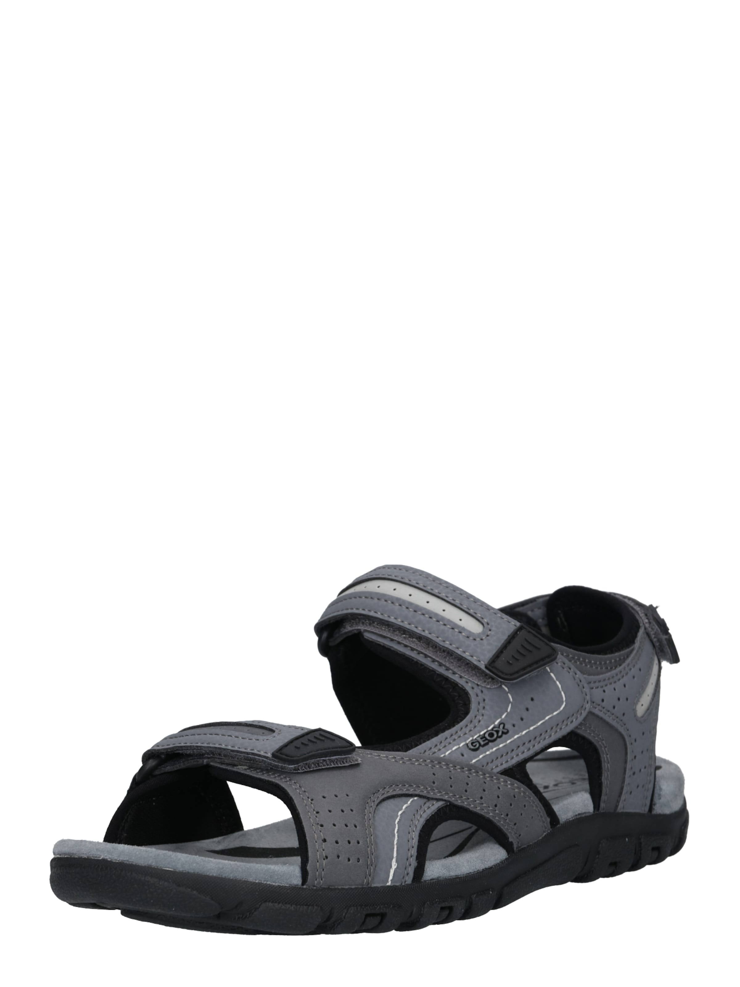 GEOX Wandelsandalen 'Strada' in Grijs: voorkant