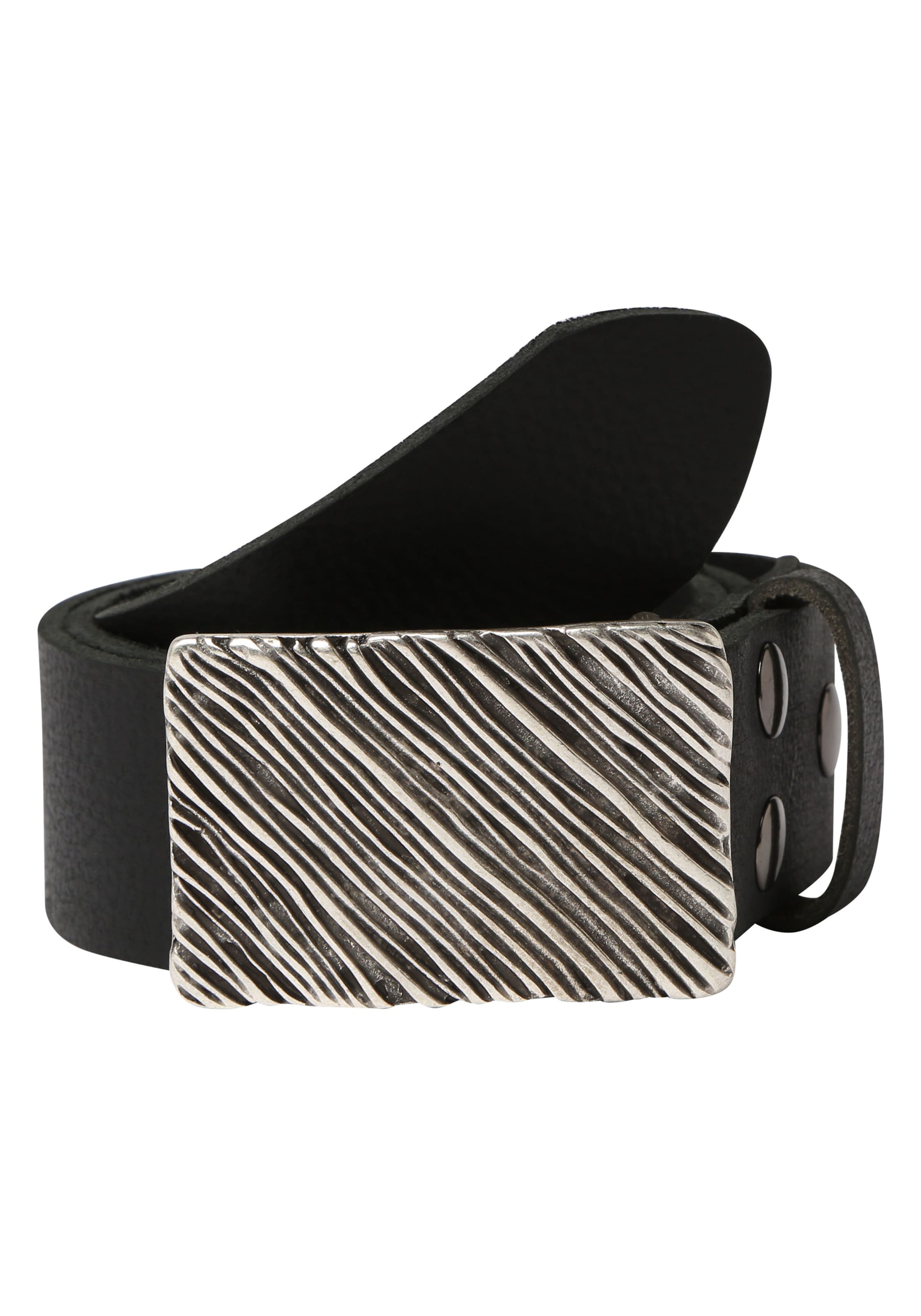 RETTUNGSRING by showroom 019° Belt in Black: front