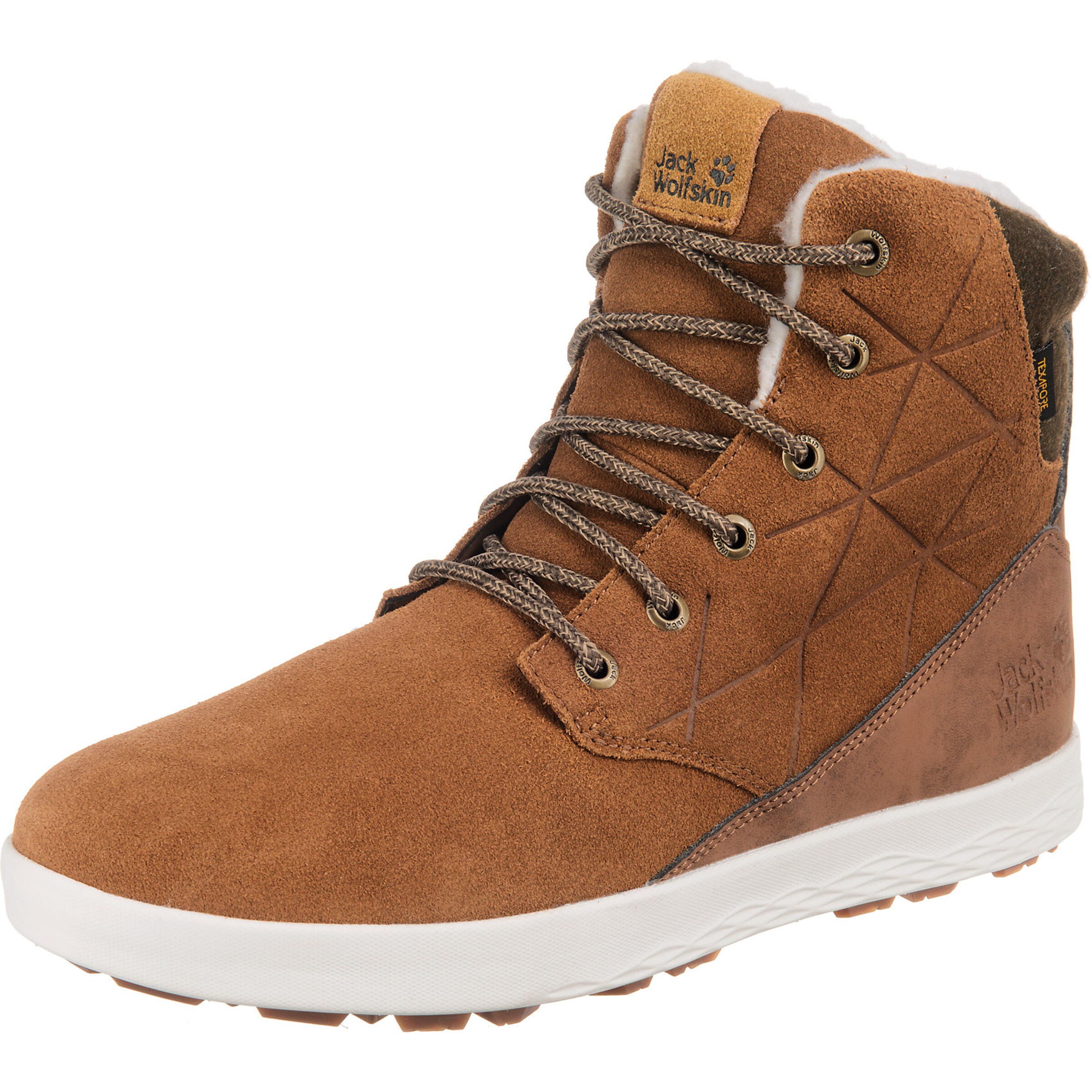 JACK WOLFSKIN - Winterstiefeletten 'Auckland WT Texapore High M' in braun