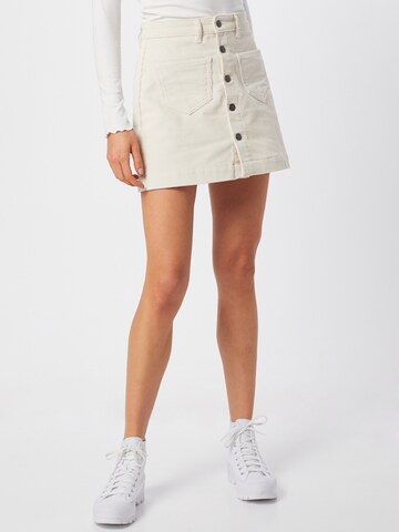 ONLY Skirt 'AMAZING' in Beige: front