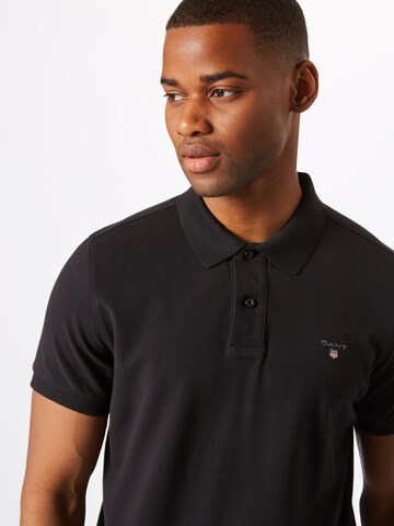 GANT Poloshirt 'Rugger' in Schwarz