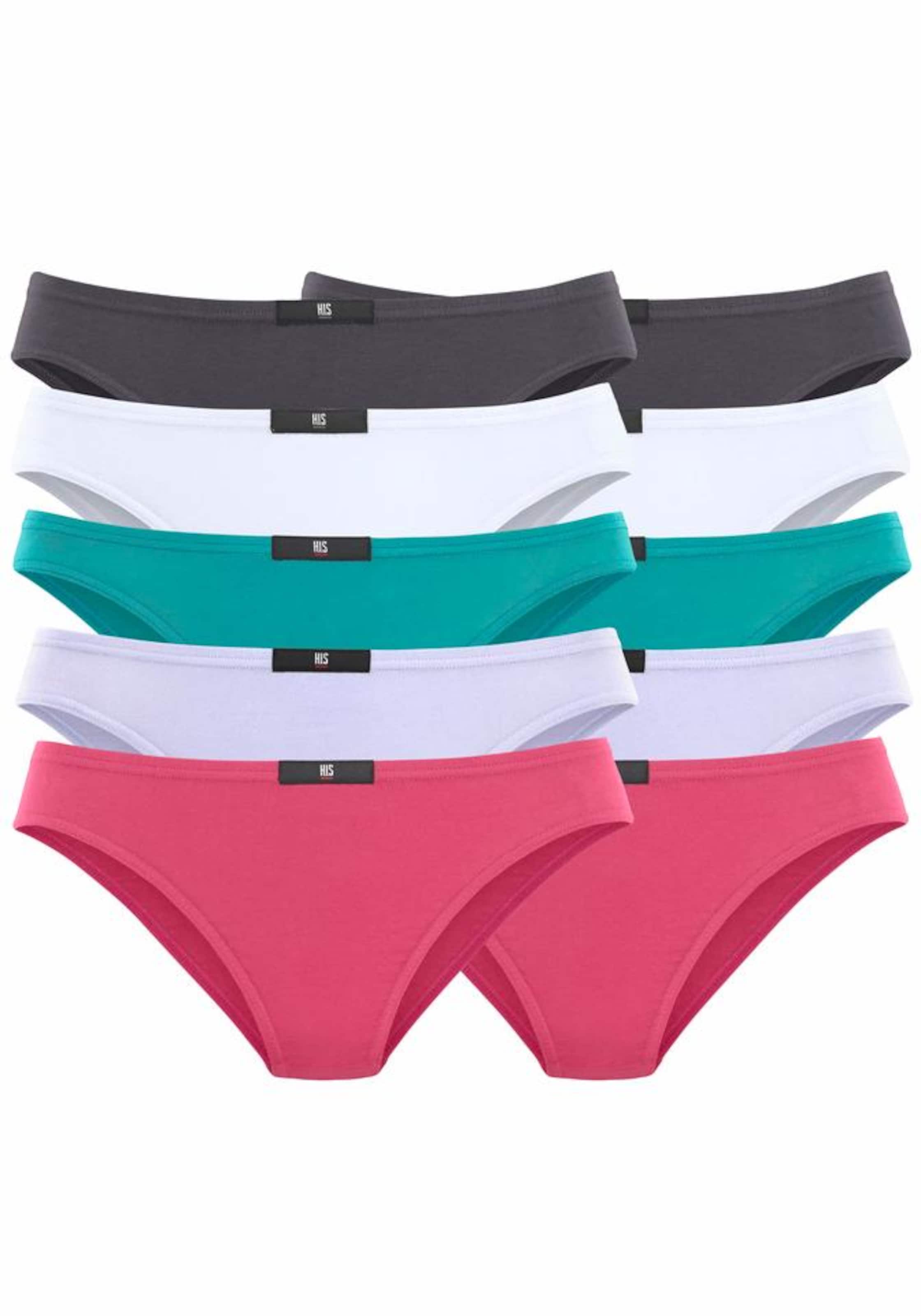 H.I.S Kalhotky – šedá: přední strana