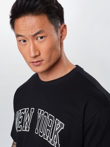 Starter Black Label Regular fit Μπλουζάκι 'New York' σε μαύρο