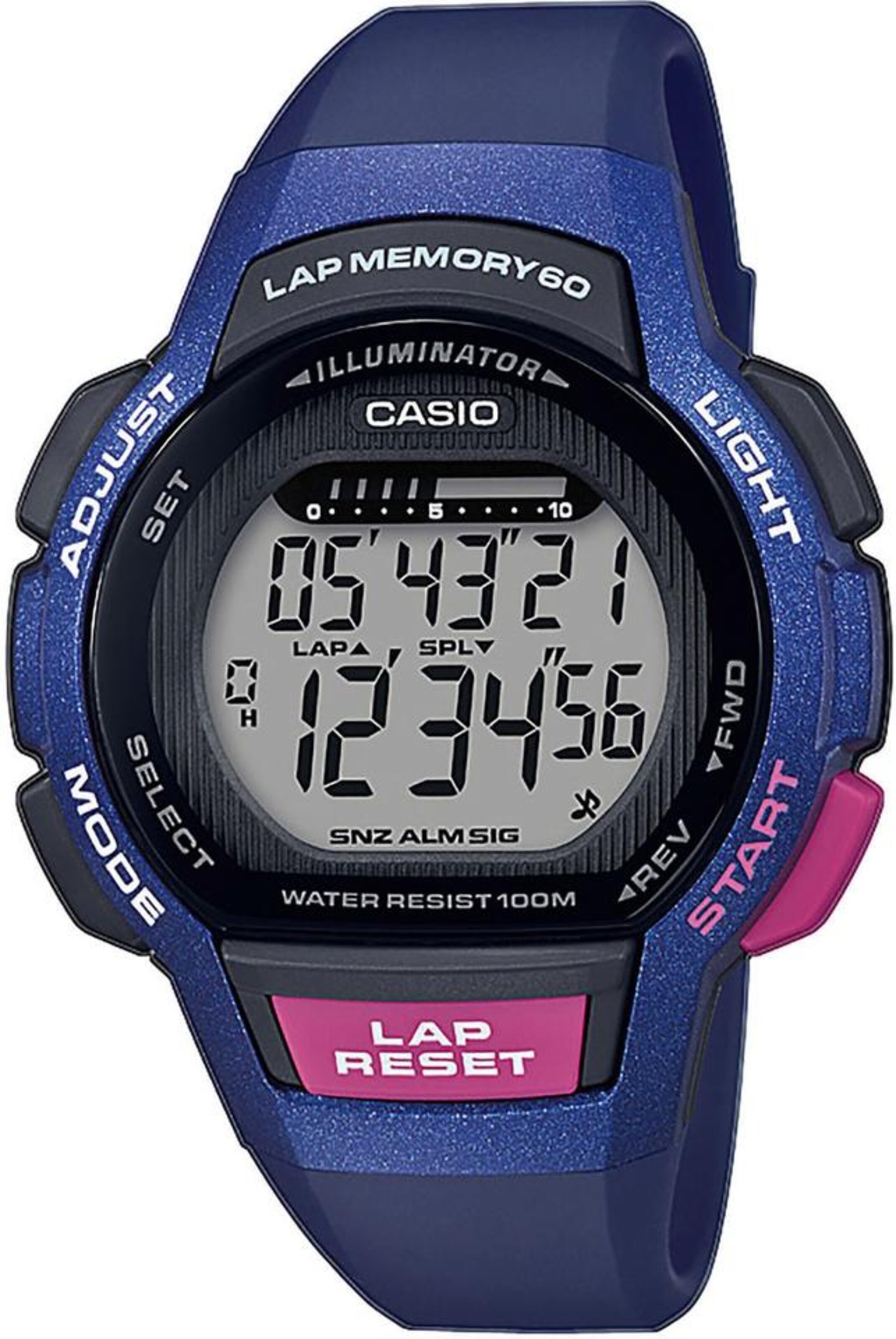 CASIO - Sportuhr 'LWS-1000H-2AVEF' in blau