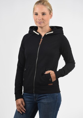 DESIRES Sweatjacke 'Mandy' in Schwarz: predná strana