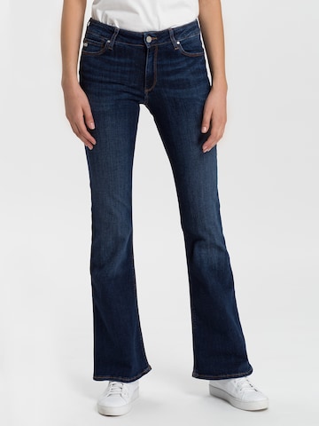 Cross Jeans Flared Jeans 'Faye' in Blue: front