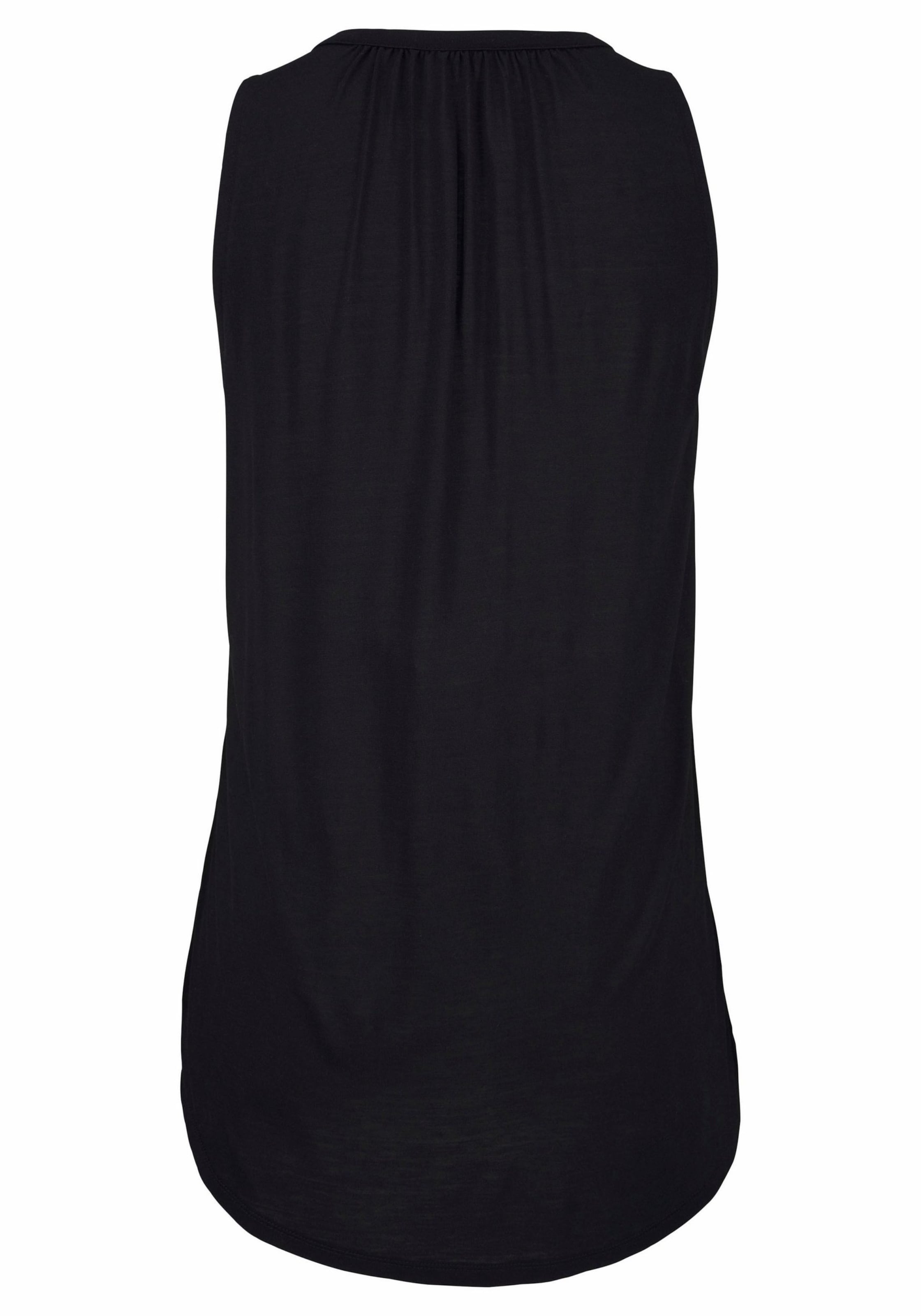 LASCANA Top - fekete