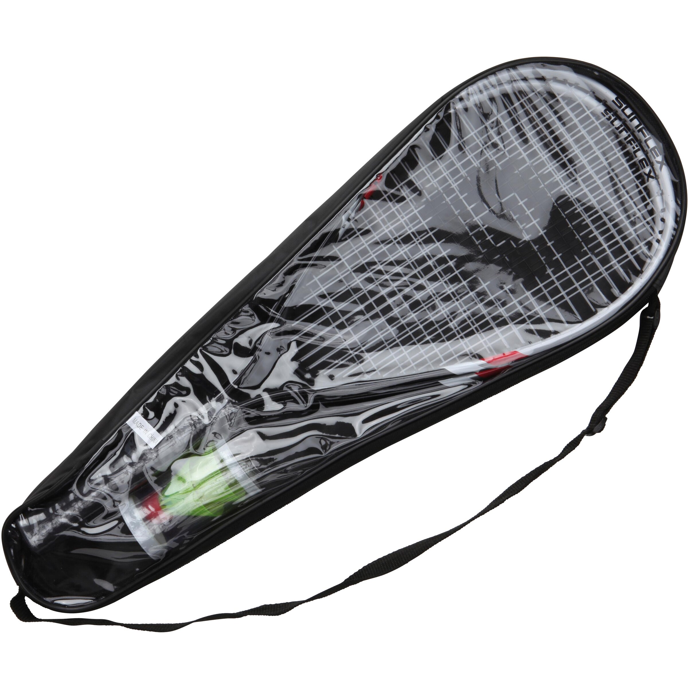 Sunflex Badminton Set 'SONIC SPEED II' in Schwarz