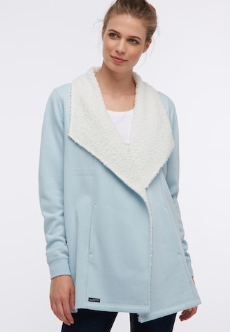 DREIMASTER - Sudadera con cremallera en azul: frente