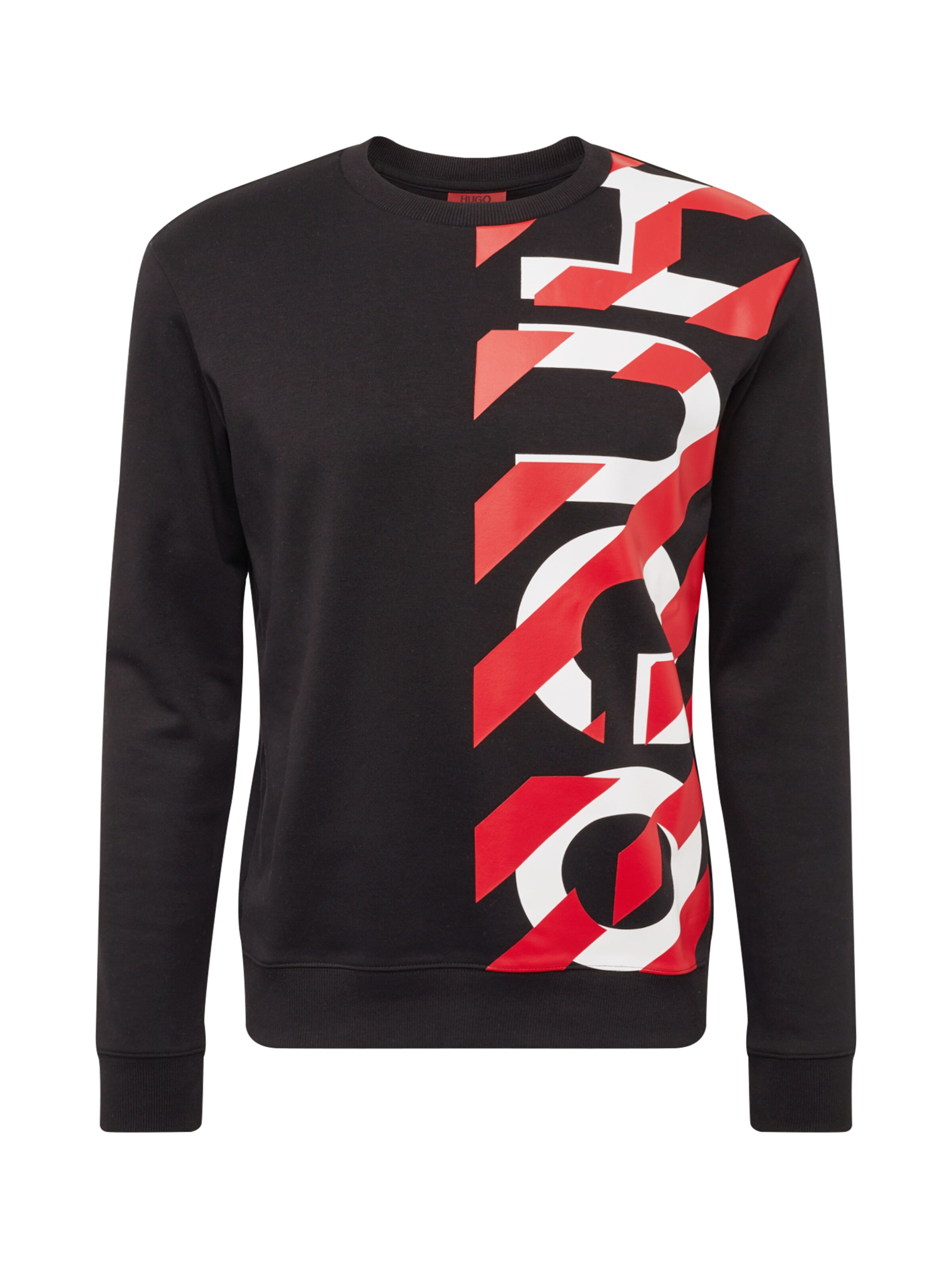 HUGO - Sweatshirt 'Dosaka' in de kleur Zwart