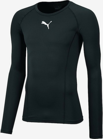 Base layer 'Liga' di PUMA in nero: frontale