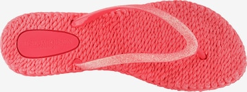 ILSE JACOBSEN Teenslipper 'Cheerful 01' in Rood