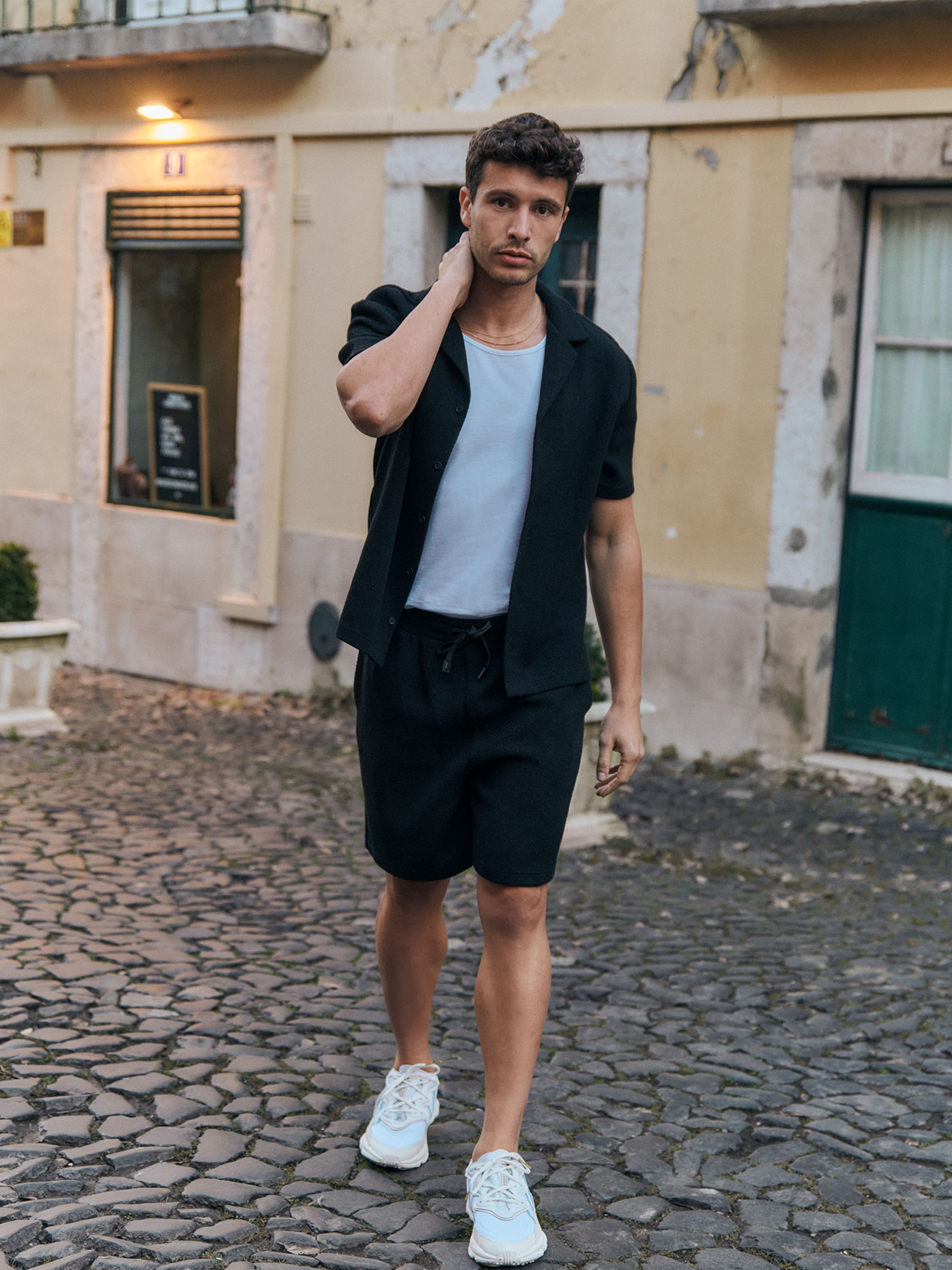 Rafael - Light Black Combo Look by DAN FOX APPAREL
